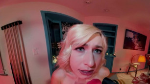 Your Gorgeous Blonde Girlfriend Thanks You for Her Valentine's Day Gifts in Vr