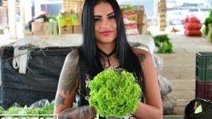Carne Del Mercado - Tattooed Babe Melina Zapata Picked Up for Rough Sex
