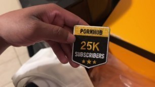 Thank you for 25k Subscribers! Anal Queen Unboxing our Gift ????